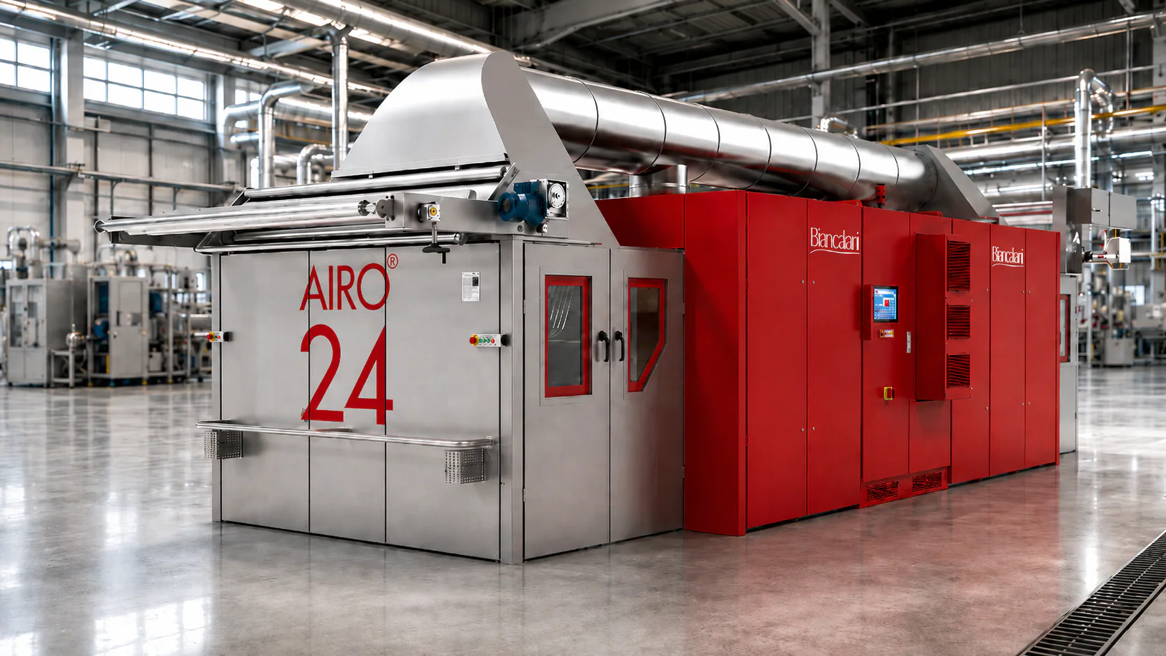 AIRO®24 Continuous Open-Width Air Tumbling Dryer